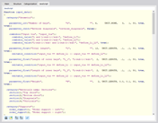JavaScript Parameters of Block