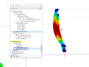 Mode Shape in Section View
