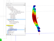 Mode Shape in Section View