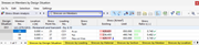 Result Tables "Stresses on Members" for Stress-Strain Analysis