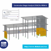 Analysis of Construction Stages (CSA) for RFEM 6