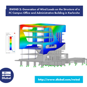 RWIND 2: Generating Loads on Structure of FC Campus Office and Administrative Building in Karlsruhe