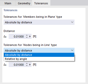 Defining Tolerances for Plane and Lines