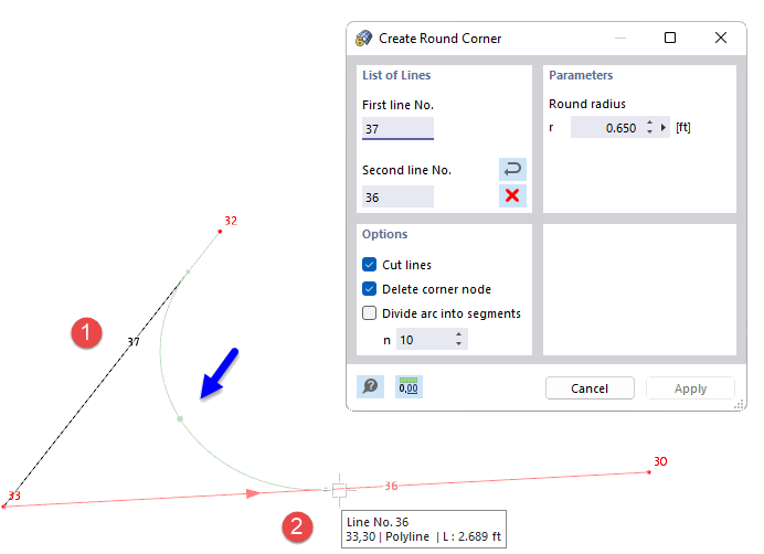 Creating Round Corner