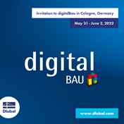 Invitation to digitalBau in Cologne, Germany