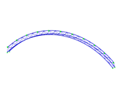 Design of Arched Structure of Tennis Court Cover