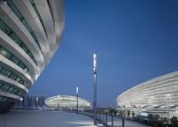 Suzhou Olympic Sports Centre, China (© Huana Engineering Consulting (Beijing) Co., Ltd., gmp Architects, Christian Gahl, Zeng Jianghe)