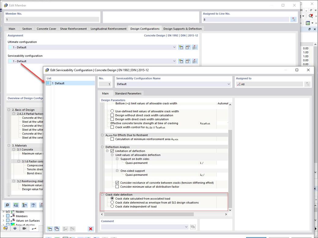 Feature 002443 | Control of Crack Condition for Deformation and Crack Width Analysis