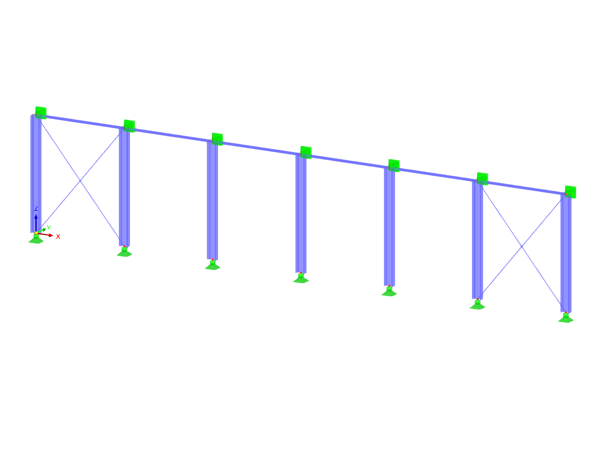Frame with Tension Members