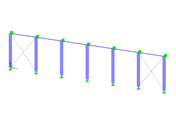 Frame with Tension Members