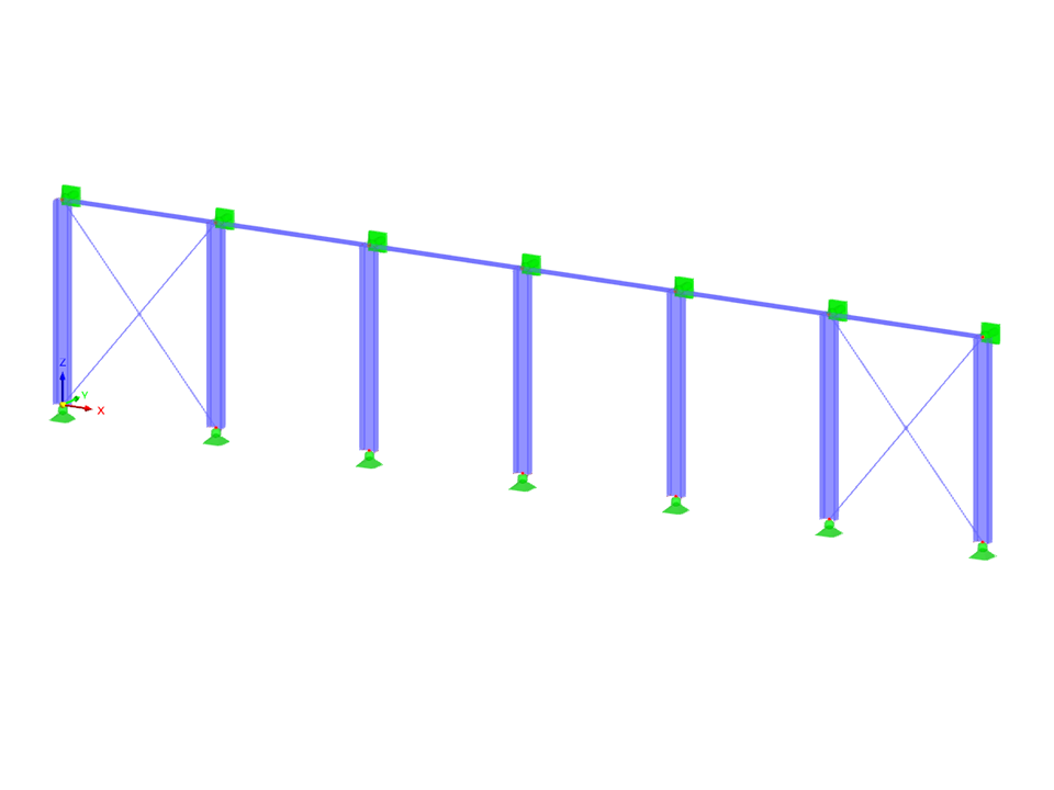Frame with Tension Members