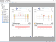 Printout Report with Graphics of Result Diagram