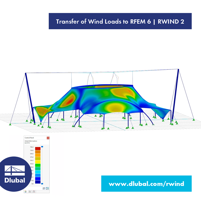 Transfer of Wind Loads to RFEM 6 | RWIND 2