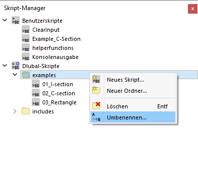 Renaming Folder in "Script Manager"