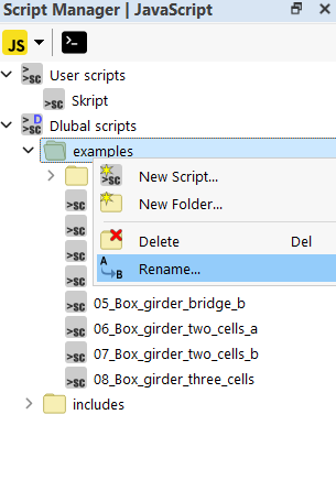 Renaming Folder in "Script Manager"