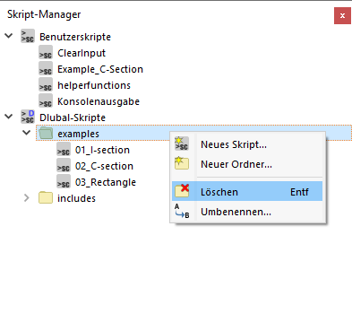 Deleting Folder in "Script Manager"