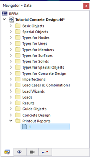 Opening Printout Report