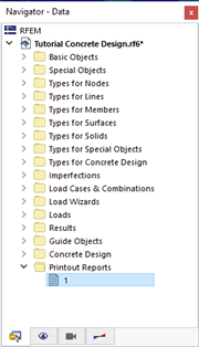 Opening Printout Report