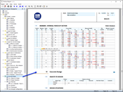 "Concrete Design" Data in Printout Report
