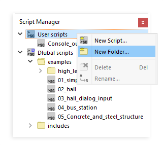 Creating New Folder