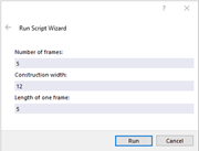 Input Window "Script Wizard"