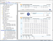 Chapter 'Required Reinforcement by Member' in Printout Report