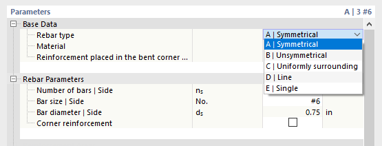 Selecting Rebar Type