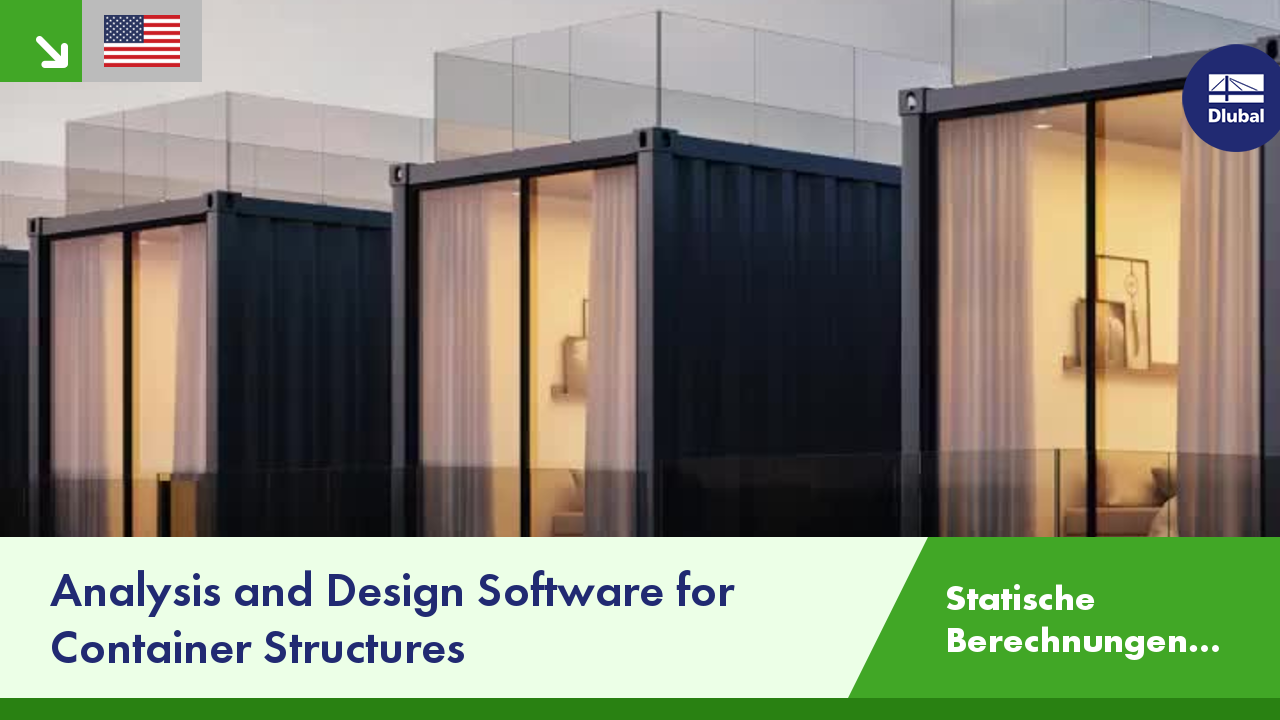 Analysis and Design Software for Container Structures