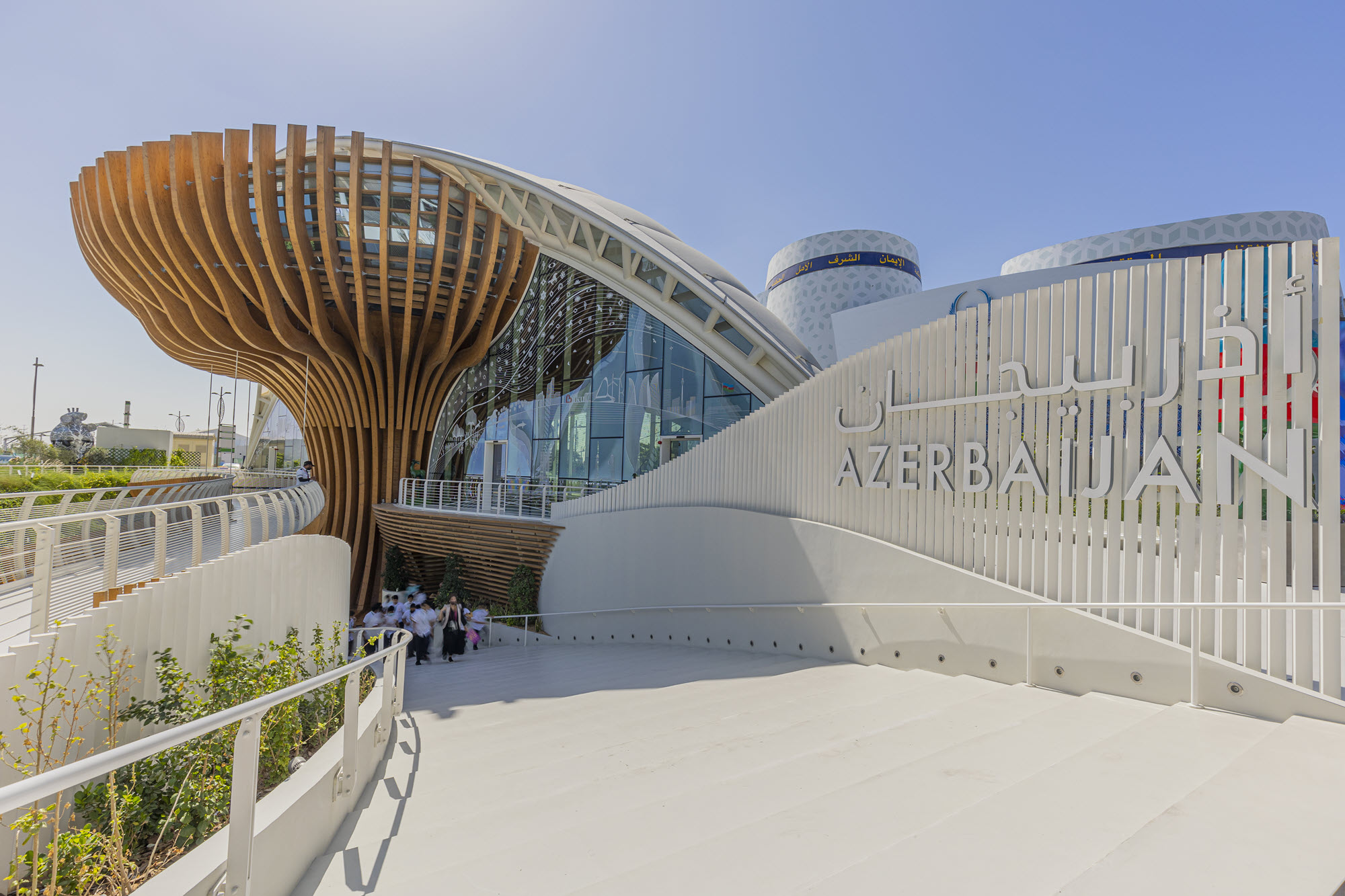 Pavilion with Entrance Area on Bottom Left (© Rubner - Versatile Synergy)