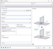Dialog Box "New Line Release"