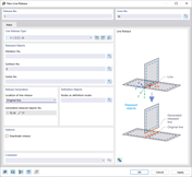 Dialog Box "New Line Release"
