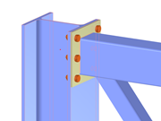 Hollow Profile Connection with End Plate