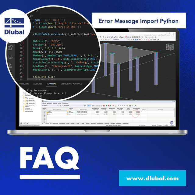 Error Message Import Python