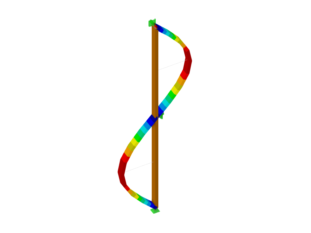 Model 003706 | Column with Intermediate Support