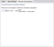 Adjusting Precision for Calculation