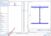 FAQ 005311 | How can I edit the parameters of an existing cross-section in the RFEM 6/RSTAB 9 library?