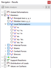 Selecting Local Member Deformations in Navigator