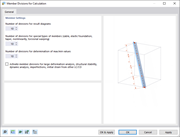 Dialog Box "Member Divisions for Calculation"