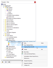 Switching Clipping Plane on and off via Shortcut Menu