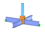 Steel Column with Connection at Base