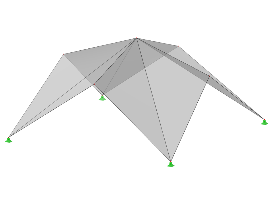 Model 000500 | 034-FPC006 | Prismatic Folded Structure System