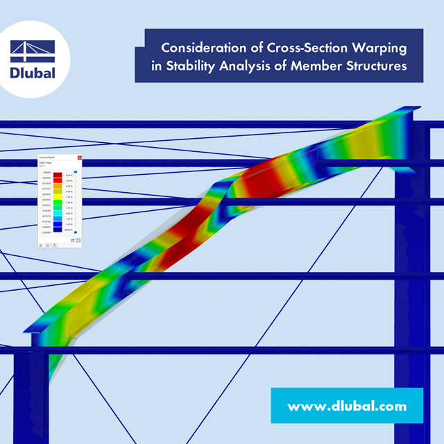 Consideration of Cross-Section Warping \n in Stability Analysis of Member Structures