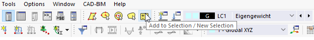 Button for Selection Settings