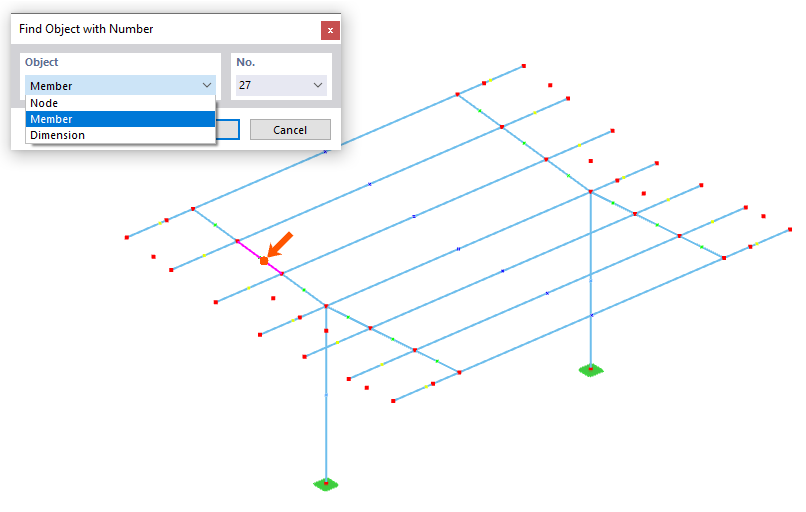 Finding Object with Number