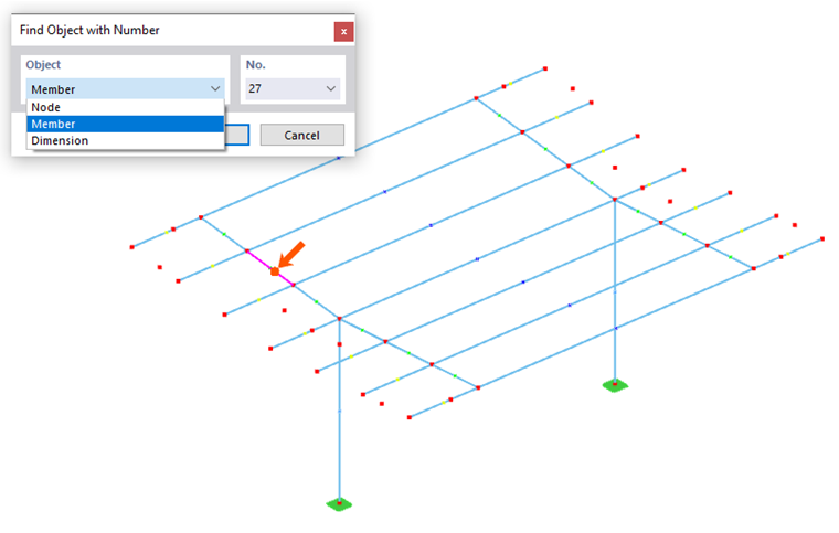 Finding Object with Number