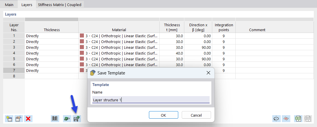 Saving Composition as Template