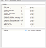 Adjusting Block Parameters