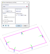 Defining Parallel Members with Offset
