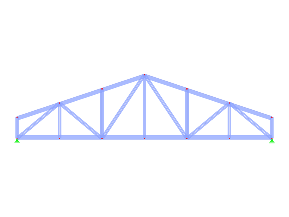 Model 004126 | FT452-b | Duopitch Truss