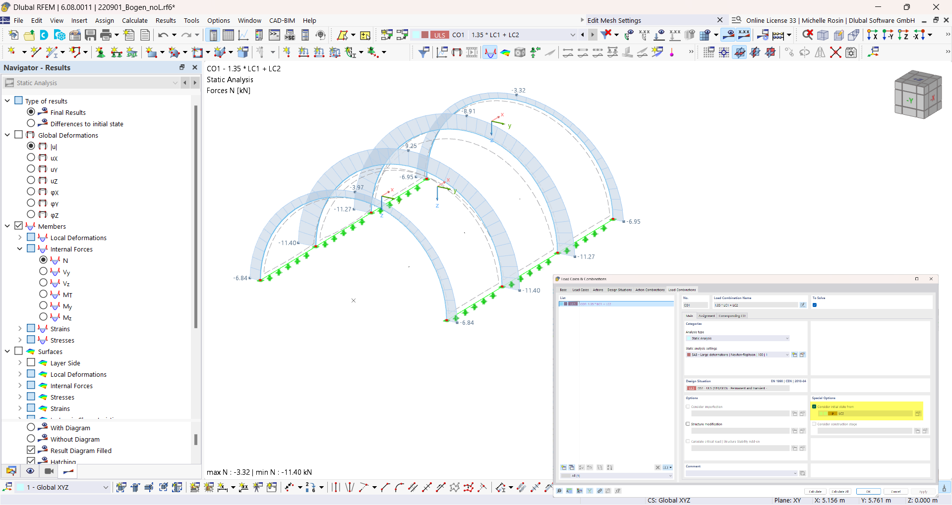 Result Type – Final State, Initial State